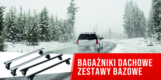 Bazowe bagażniki dachowe