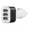 Ładowarka samochodowa 3xUSB biała PCH-03