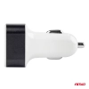 Ładowarka samochodowa 3xUSB biała PCH-03