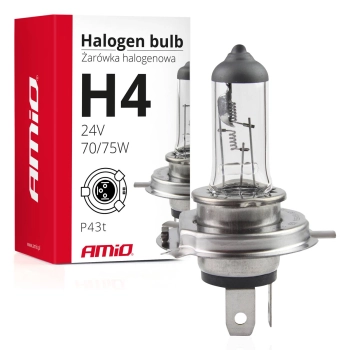 Żarówka halogenowa H7 12V 55W filtr UV (E4)