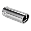 Końcówka tłumika wydechu stal nierdzewna chrom AMIO-01302