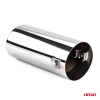 Końcówka tłumika wydechu stal nierdzewna chrom AMIO-01306