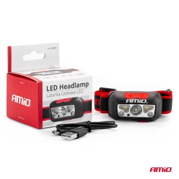 Latarka czołowa LED lampa warsztatowa LH03