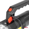 Latarka akumulatorowa 4LED + COB 1200mAh