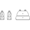 Pokrowce miarowe do Fiat Seicento (1998-2010r)