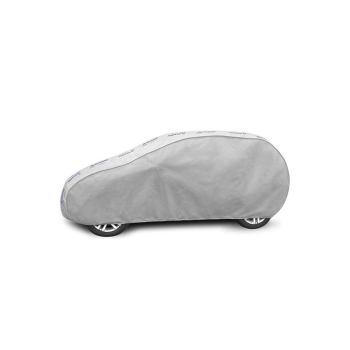 Wodoodporny nieprzemakalny pokrowiec plandeka na samochód Basic Garage M1 (hatchback) 356-380 cm
