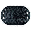 Komplet kołpaków uniwersalnych Delta Black 15 cali