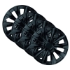 Komplet kołpaków uniwersalnych Delta Black 15 cali