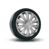Kołpaki samochodowe na felgi stalowe Strong Silver 15 cali do Nissan