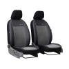 Pokrowce samochodowe przednie Exclusive alkantara 1+1 (ciemnoszare)