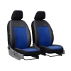 Pokrowce samochodowe na fotele Exclusive alkantara 1+1 BUS / VAN (niebieskie)