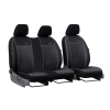 Pokrowce uniwersalne Exclusive alkantara 2+1 BUS / VAN (czarne)