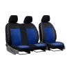 Pokrowce uniwersalne Exclusive alkantara 2+1 BUS / VAN (niebieskie)