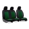 Pokrowce uniwersalne Exclusive alkantara 2+1 BUS / VAN (zielone)
