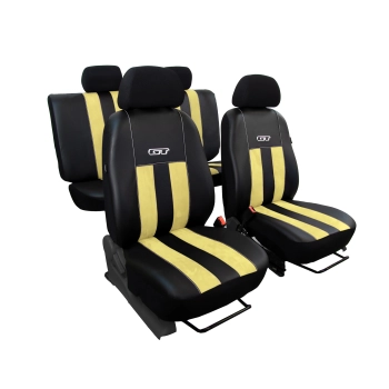 Pokrowce samochodowe na fotele Grand Turismo GT (beżowe)