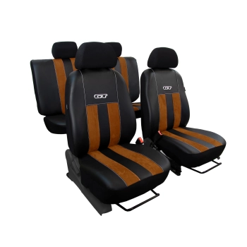 Pokrowce samochodowe na fotele Grand Turismo GT (brązowe)