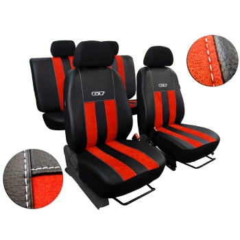 Pokrowce samochodowe na fotele Grand Turismo GT (ceglaste)