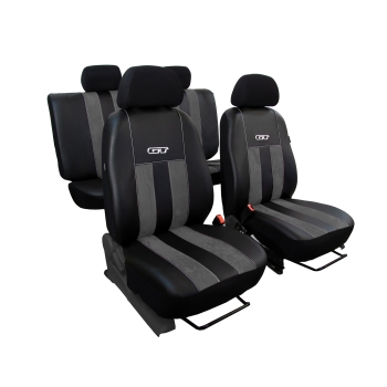 Pokrowce samochodowe na fotele Grand Turismo GT (ciemnoszare)