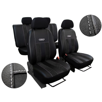 Pokrowce samochodowe na fotele Grand Turismo GT (czarne)
