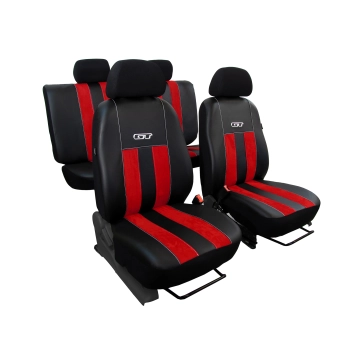 Pokrowce samochodowe na fotele Grand Turismo GT (czerwone)