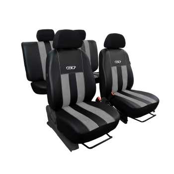 Pokrowce samochodowe na fotele Grand Turismo GT (jasnoszare)