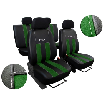 Pokrowce samochodowe na fotele Grand Turismo GT (zielone)