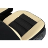 Samochodowa ergonomiczna mata tłoczona Leather Ergonomic (beżowa)