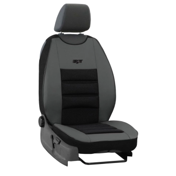 Samochodowa ergonomiczna mata tłoczona Leather Ergonomic (szara)