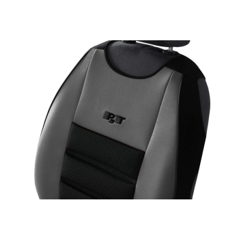Samochodowa ergonomiczna mata tłoczona Leather Ergonomic (szara)