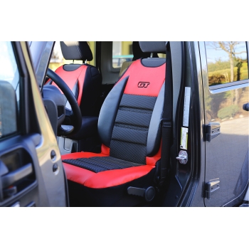 Ergonomiczna mata samochodowa GT Ergonomic (czerwona)