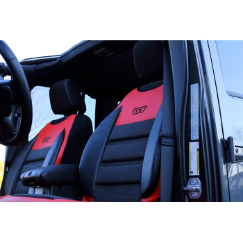 Ergonomiczna mata samochodowa GT Ergonomic (czerwona)